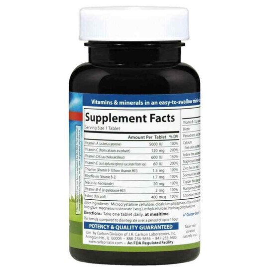 Mini Multi Vitamins & Minerals w/ No Added Iron, CL